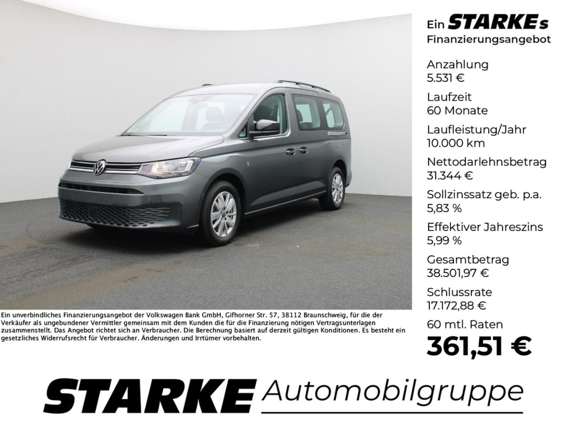 Volkswagen Caddy Maxi Life