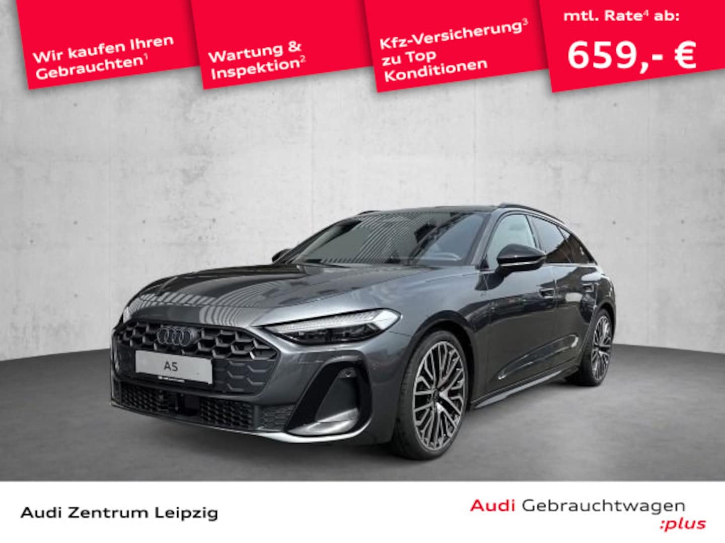 Bild über Audi A5 Avant e-hybrid e-hybrid quattro 270 kW S tronic - für weitere Informationen kontaktieren Sie den Audi Partner