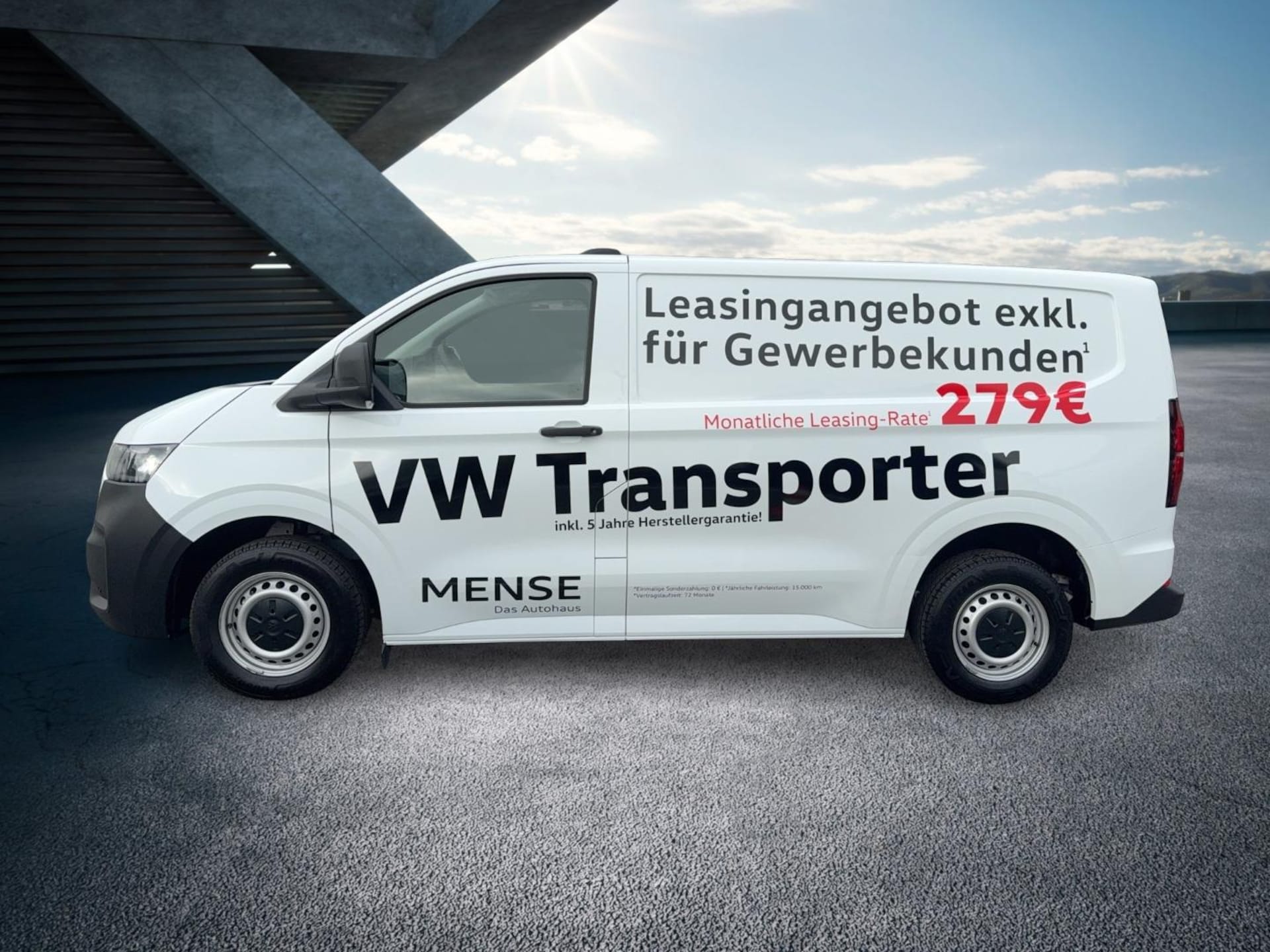 Volkswagen Transporter Kasten kurzer Radstand
