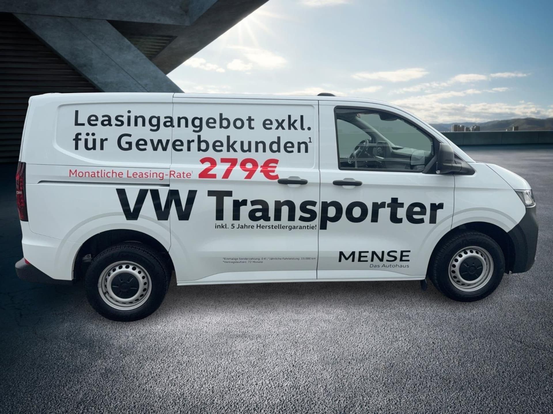 Volkswagen Transporter Kasten kurzer Radstand