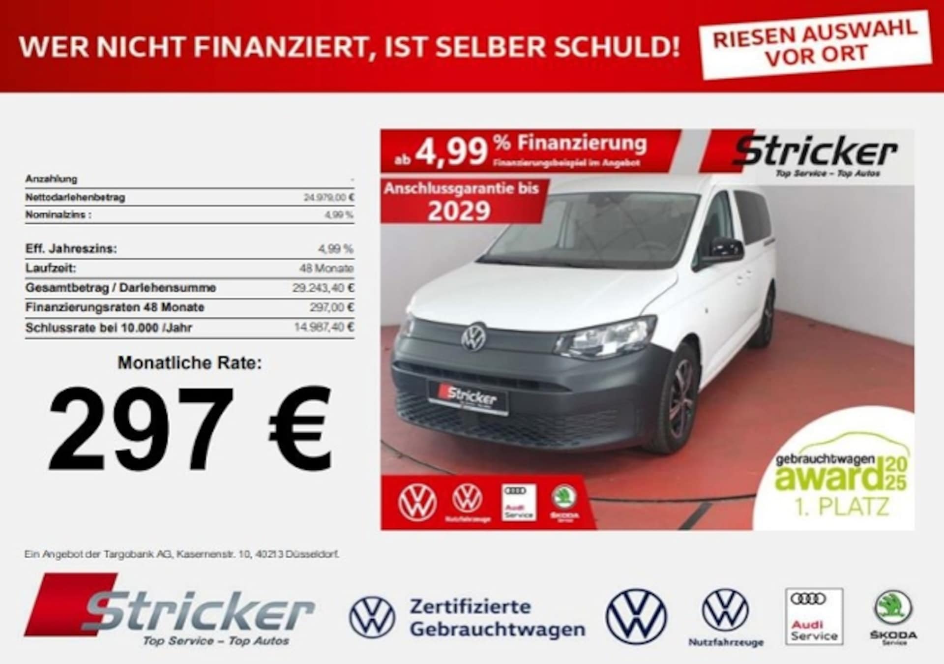 Volkswagen Caddy Maxi Basis-Modell