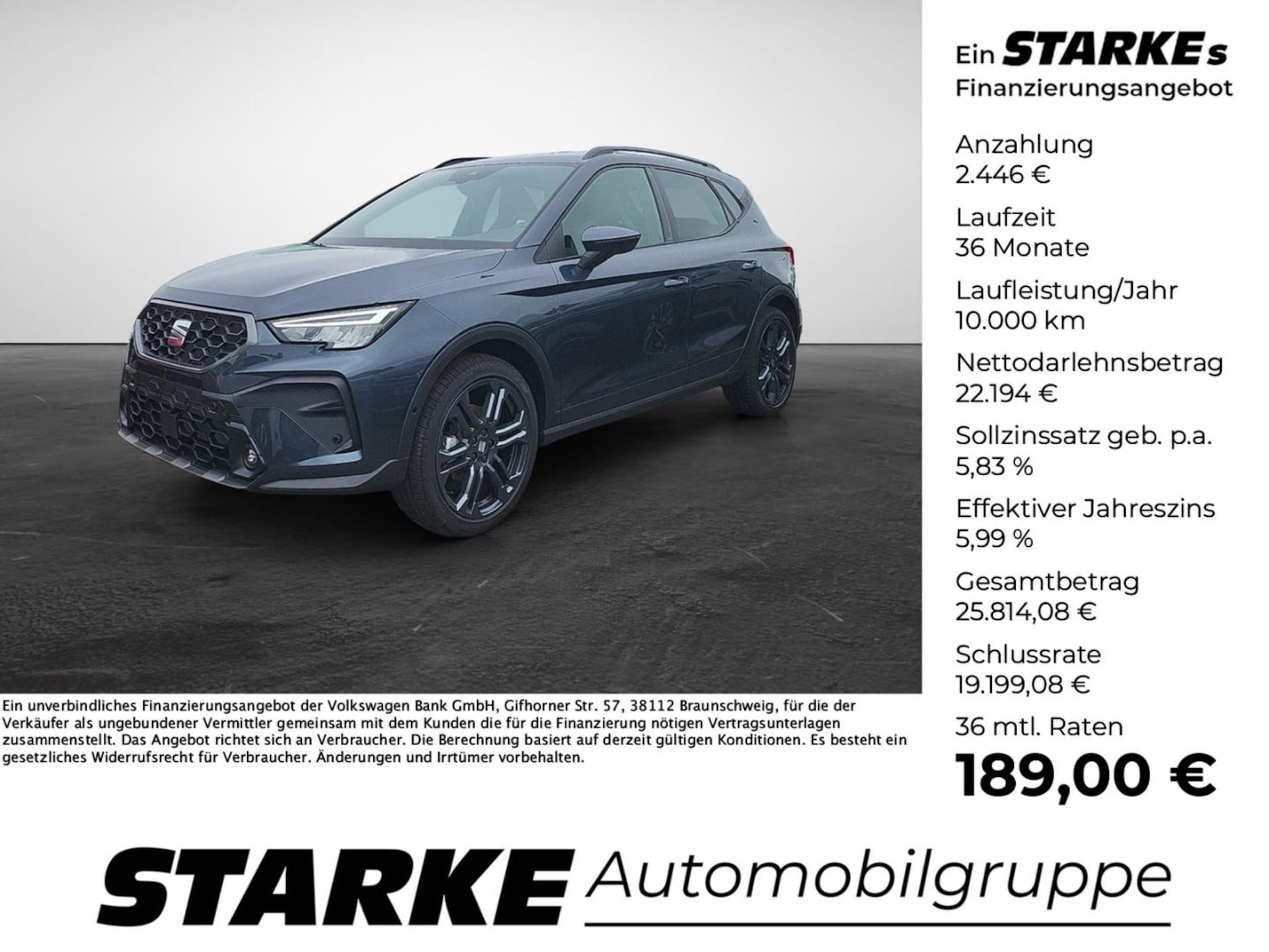 SEAT Arona FR