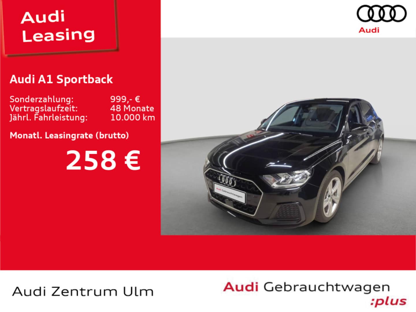 Bild über Audi A1 Sportback advanced 30 TFSI S tronic - für weitere Informationen kontaktieren Sie den Audi Partner