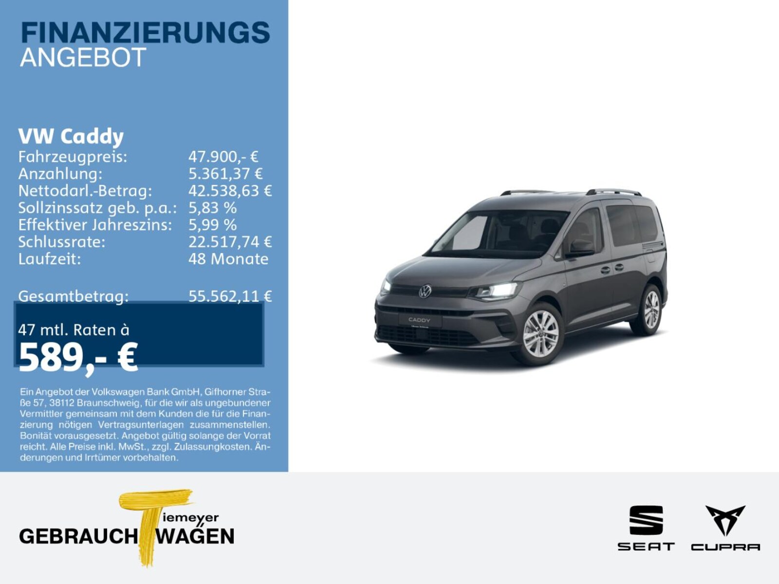 Volkswagen Caddy Kombi