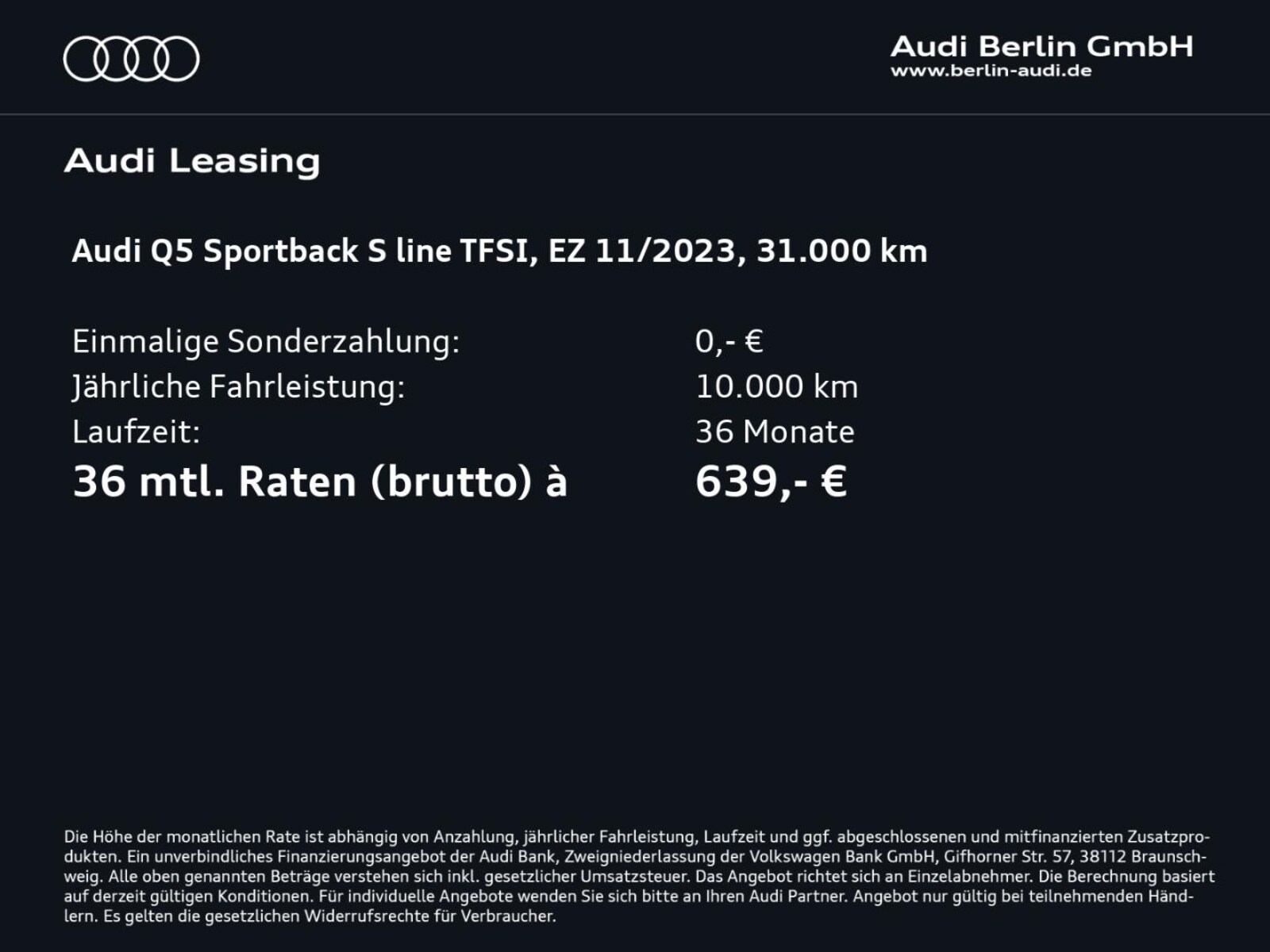 Audi Q5 Sportback – Bild 4