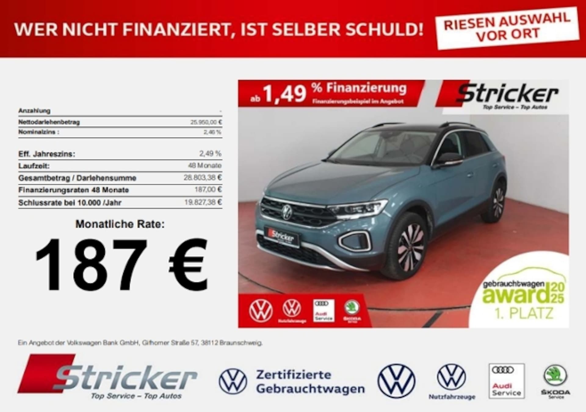 Volkswagen T-Roc Life