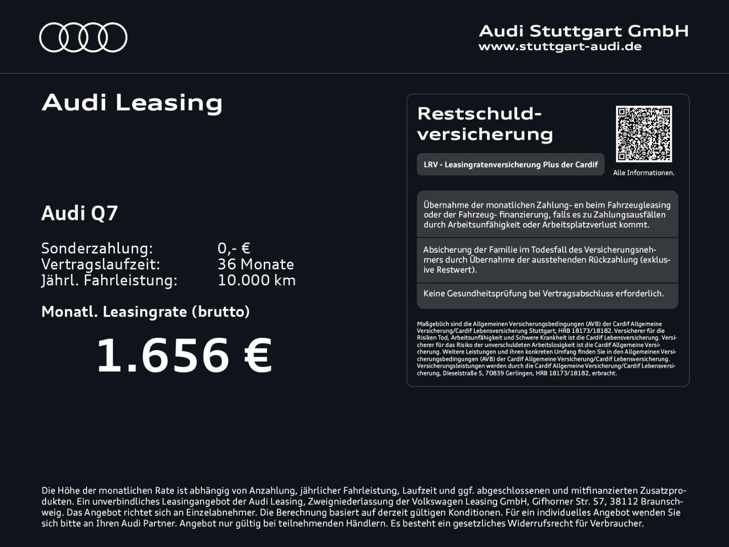 Bild über Audi Q7 SUV TDI quattro 220 kW tiptronic - für weitere Informationen kontaktieren Sie den Audi Partner