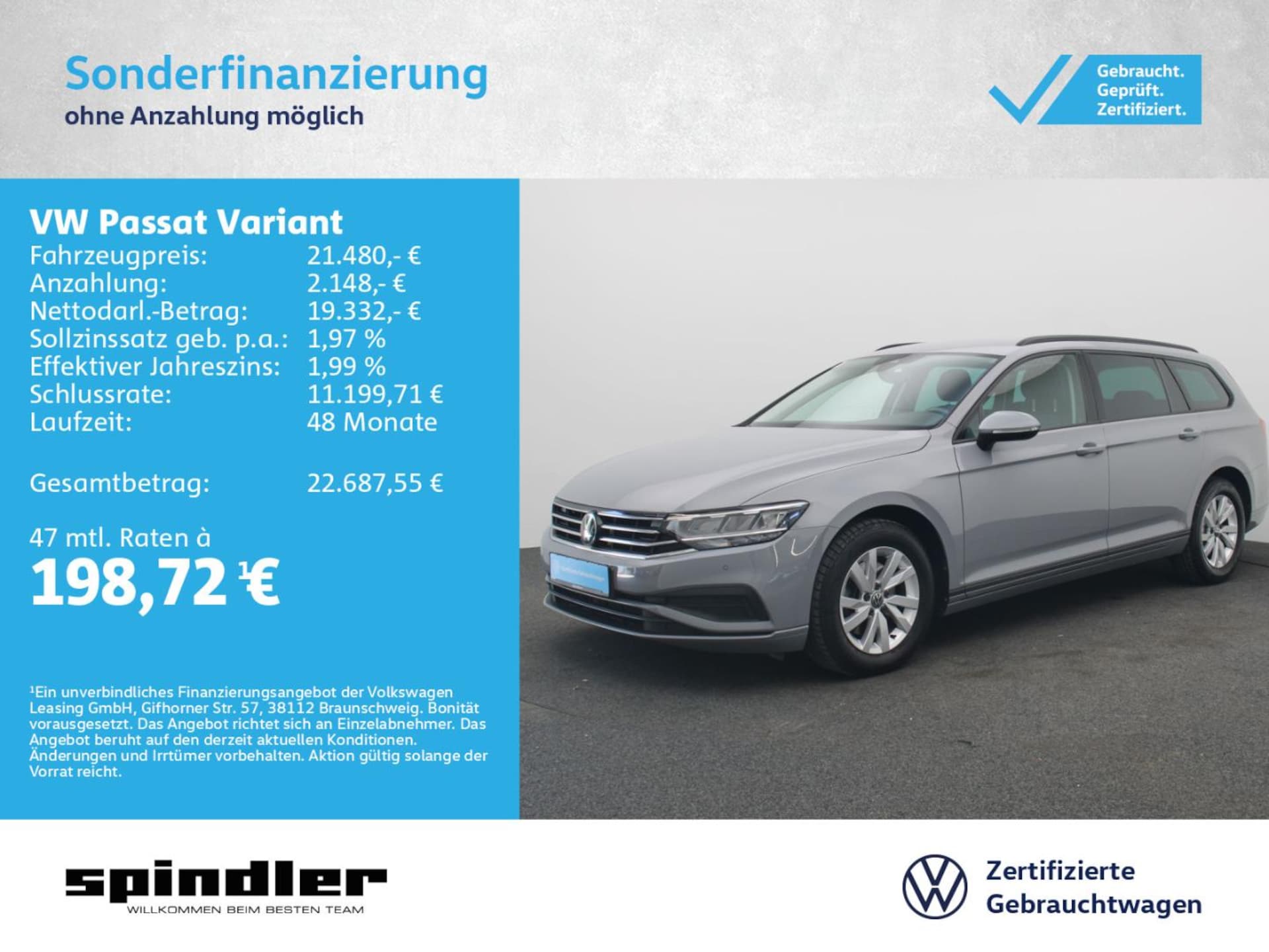 Volkswagen Passat Variant Basis-Modell