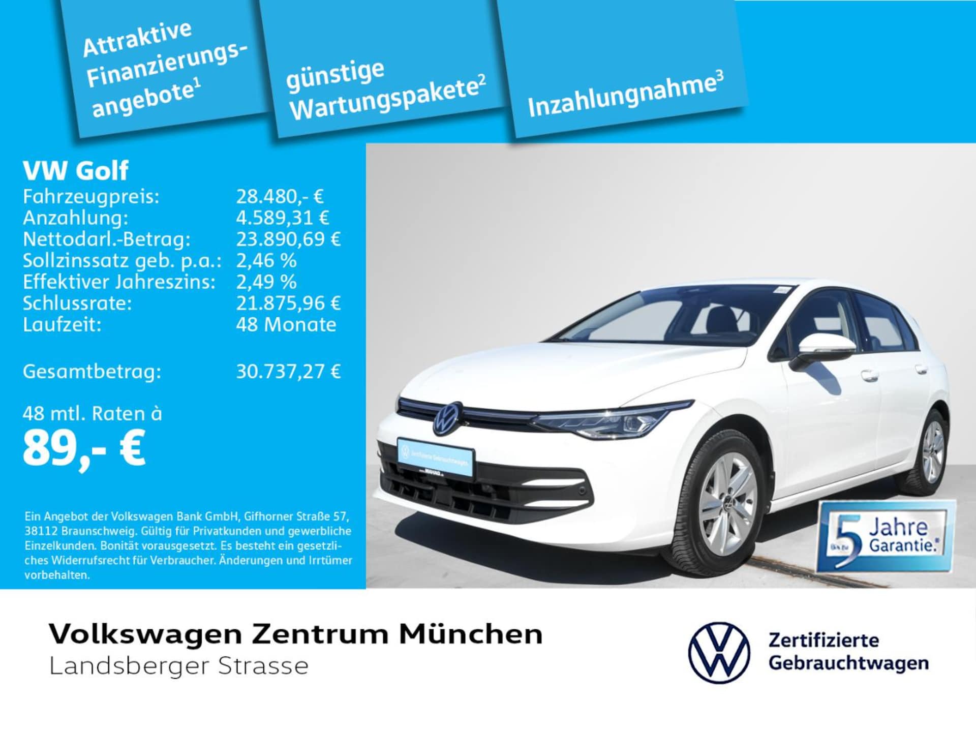 Volkswagen Golf Life
