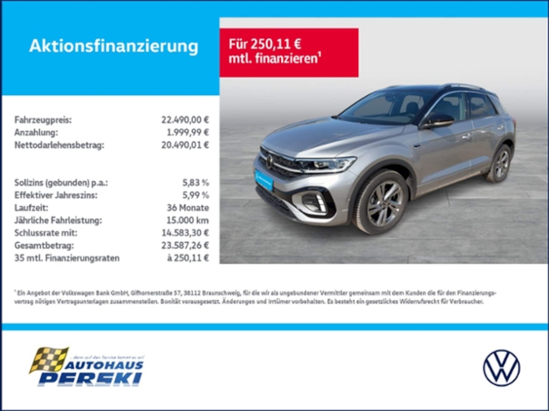 Volkswagen T-Roc R-Line