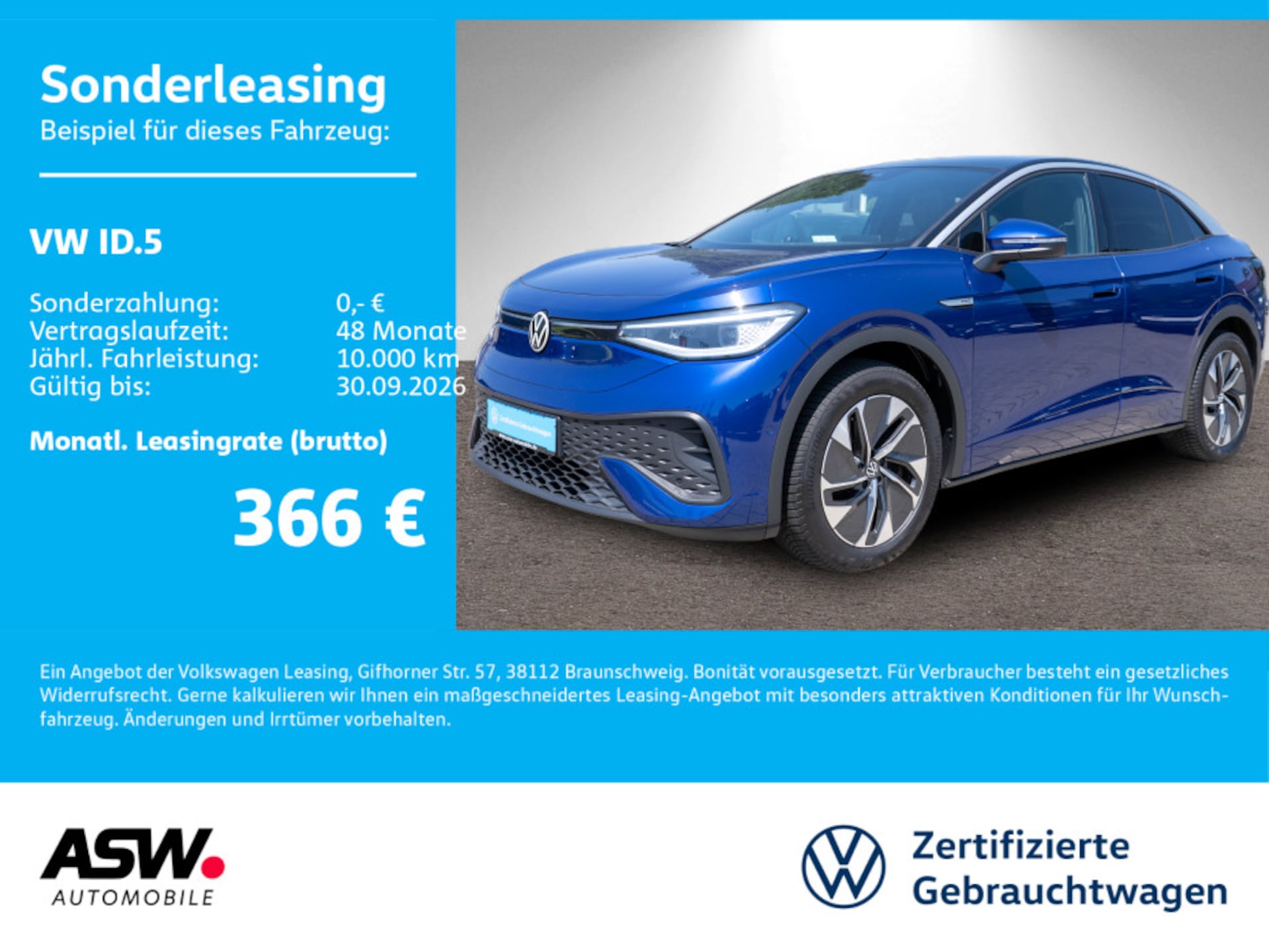 Volkswagen ID.5 Pro Performance