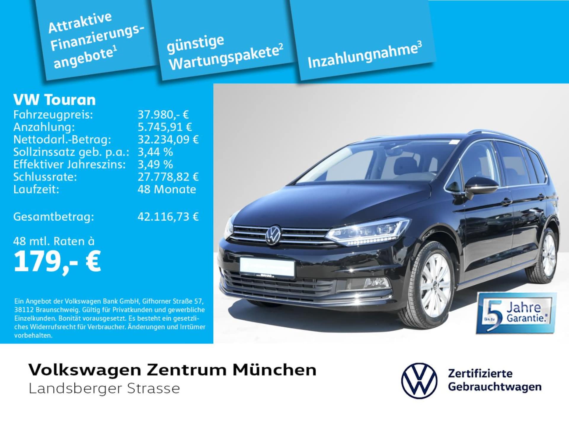 Volkswagen Touran Highline