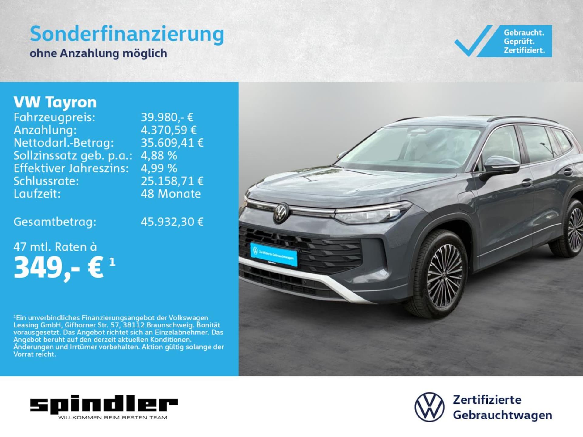 Volkswagen Tayron Life