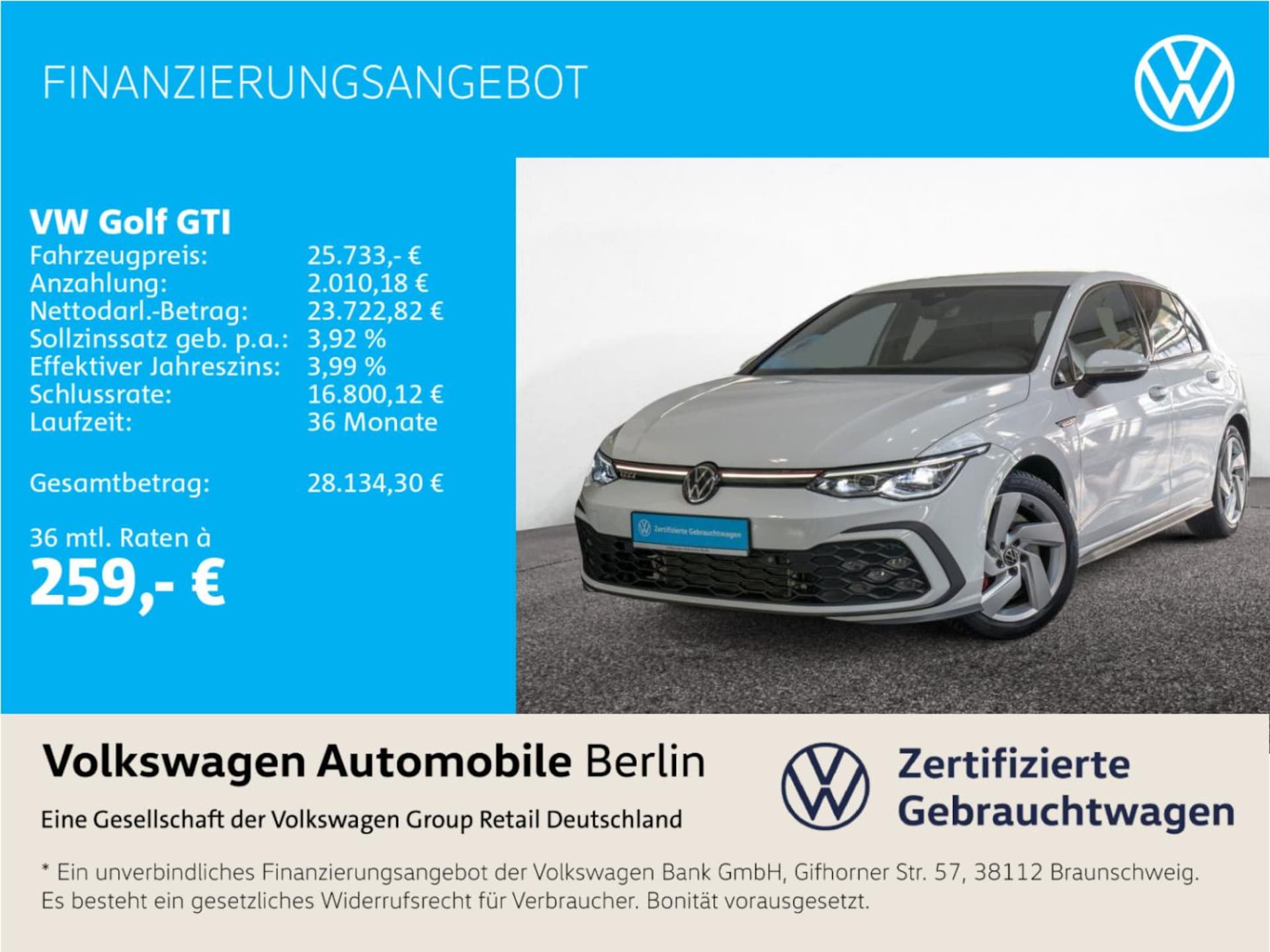 Volkswagen Golf GTI