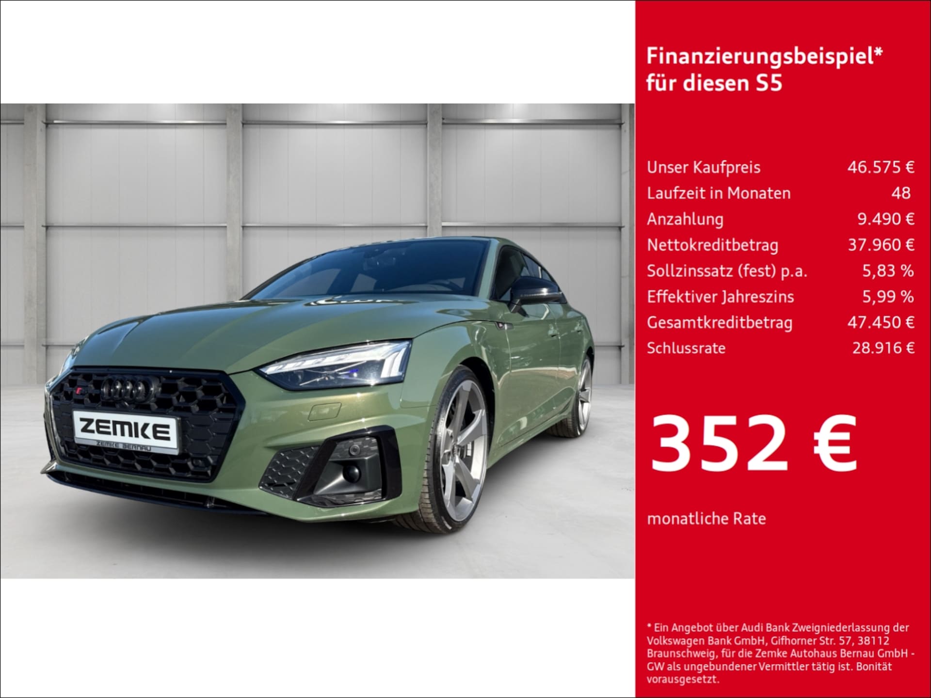 Audi S5 Sportback