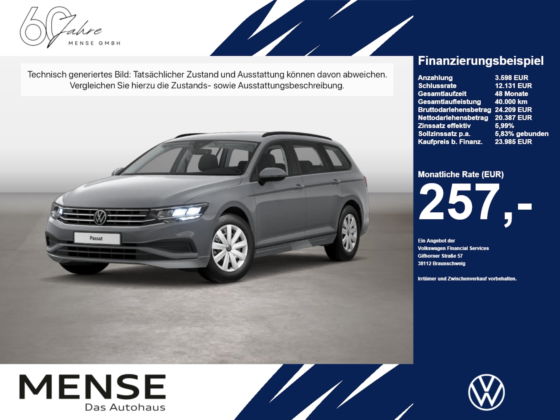 Volkswagen Passat Variant Basis-Modell