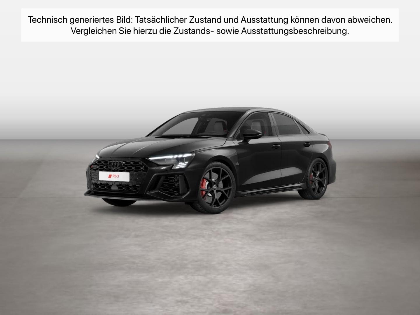 Bild über Audi RS 3 Limousine TFSI quattro S tronic - für weitere Informationen kontaktieren Sie den Audi Partner