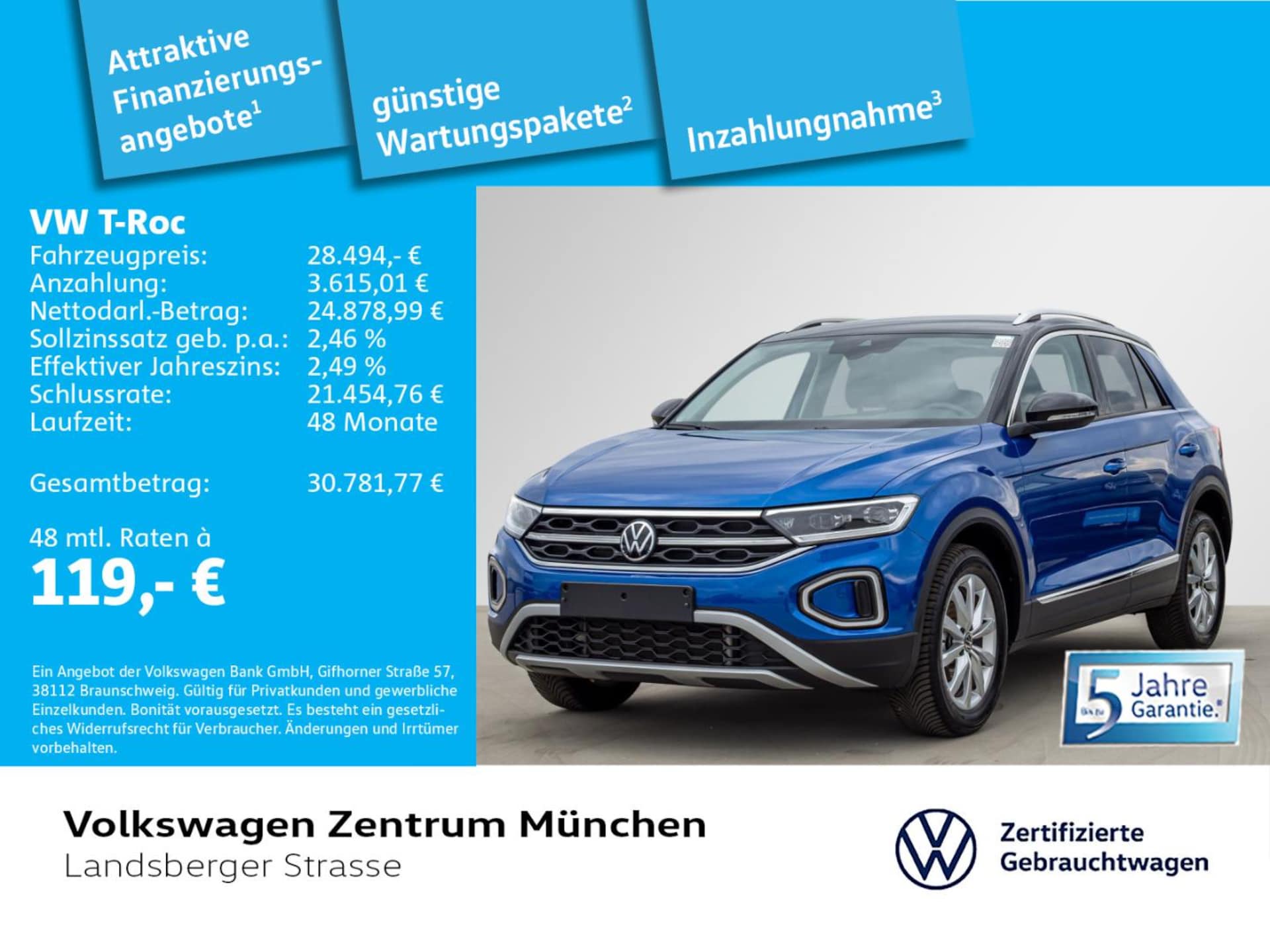 Volkswagen T-Roc Style