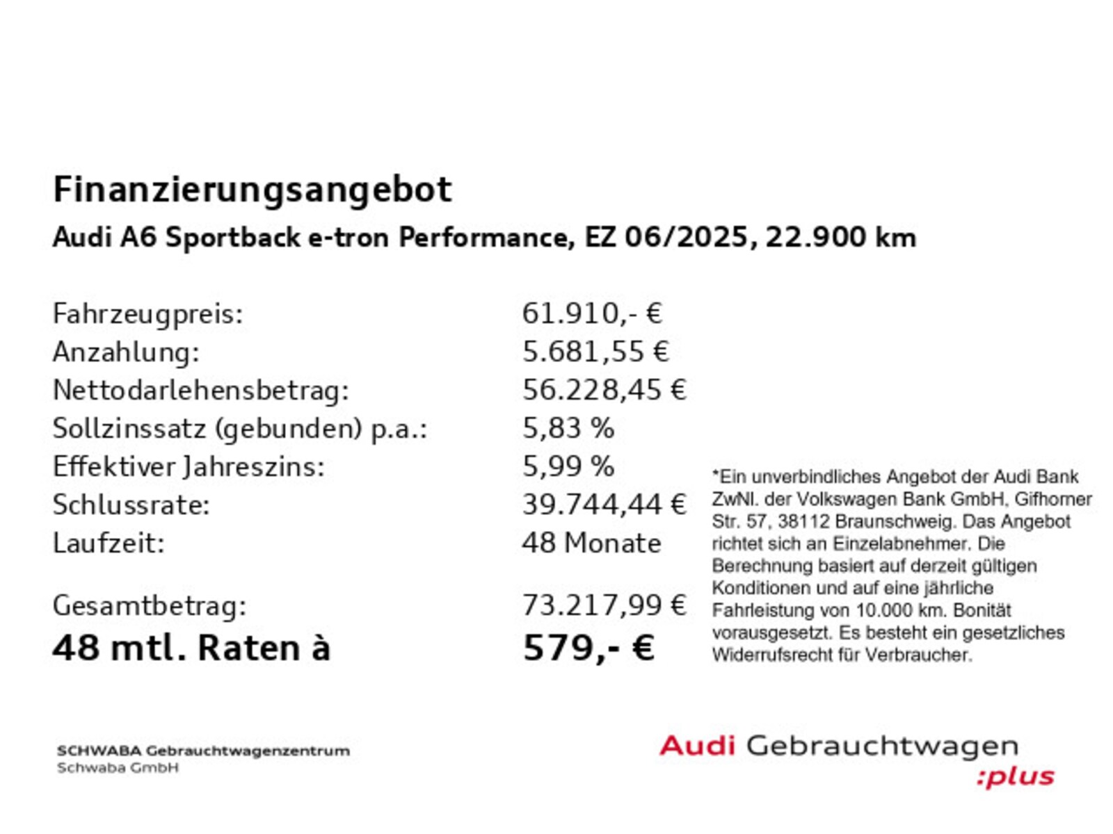 Audi A6 Sportback e-tron – Bild 4
