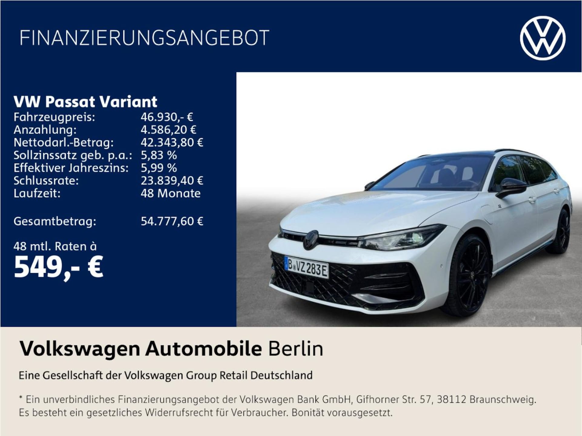 Volkswagen Passat R-Line