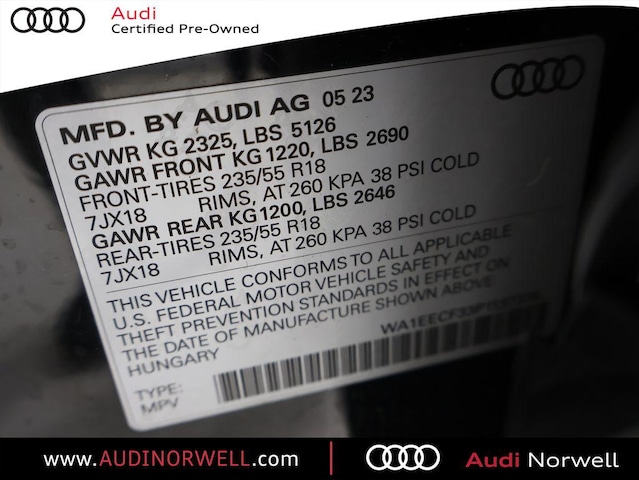 2023 Audi Q3 SUV