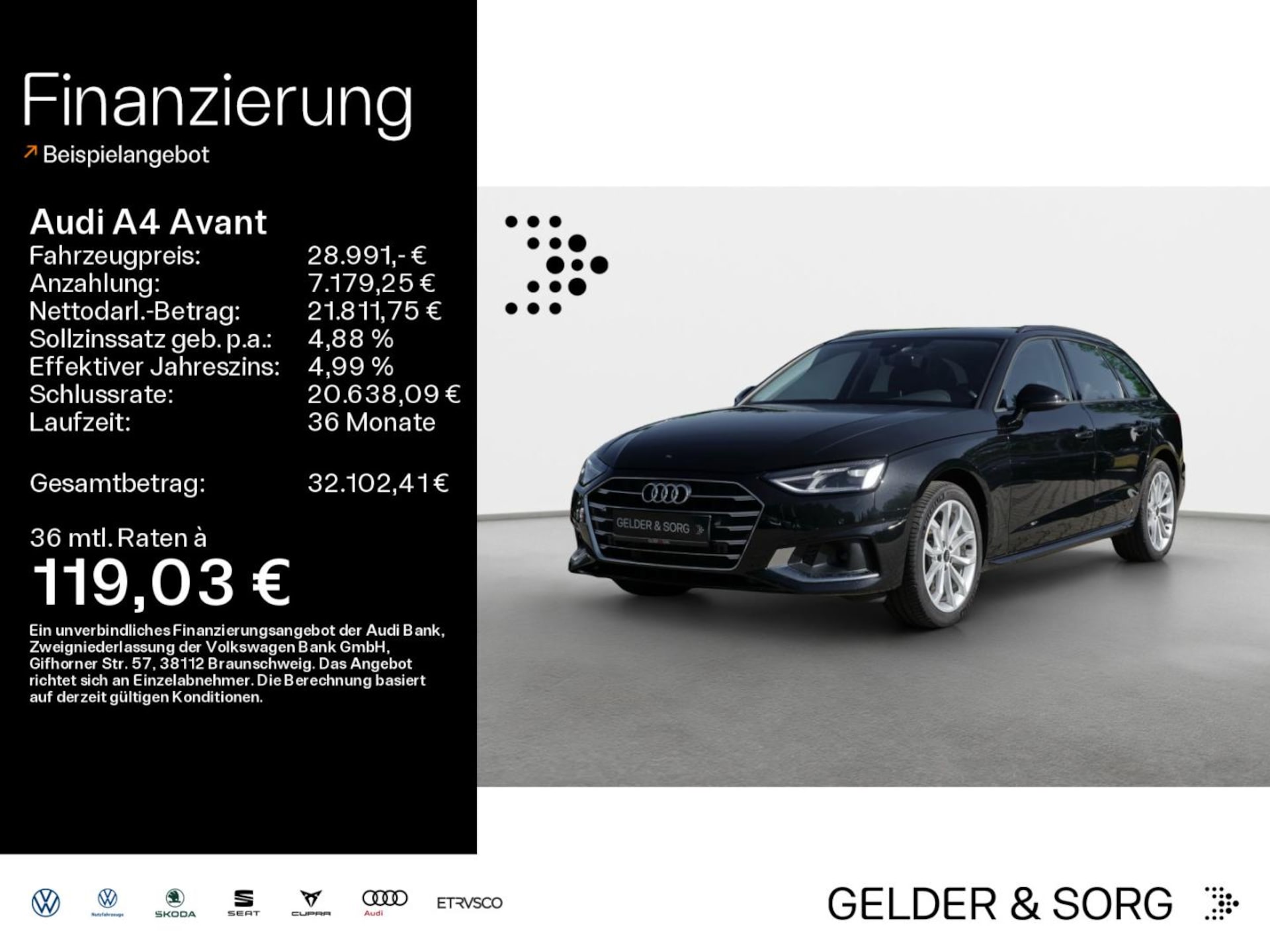 Audi A4 Avant Advanced