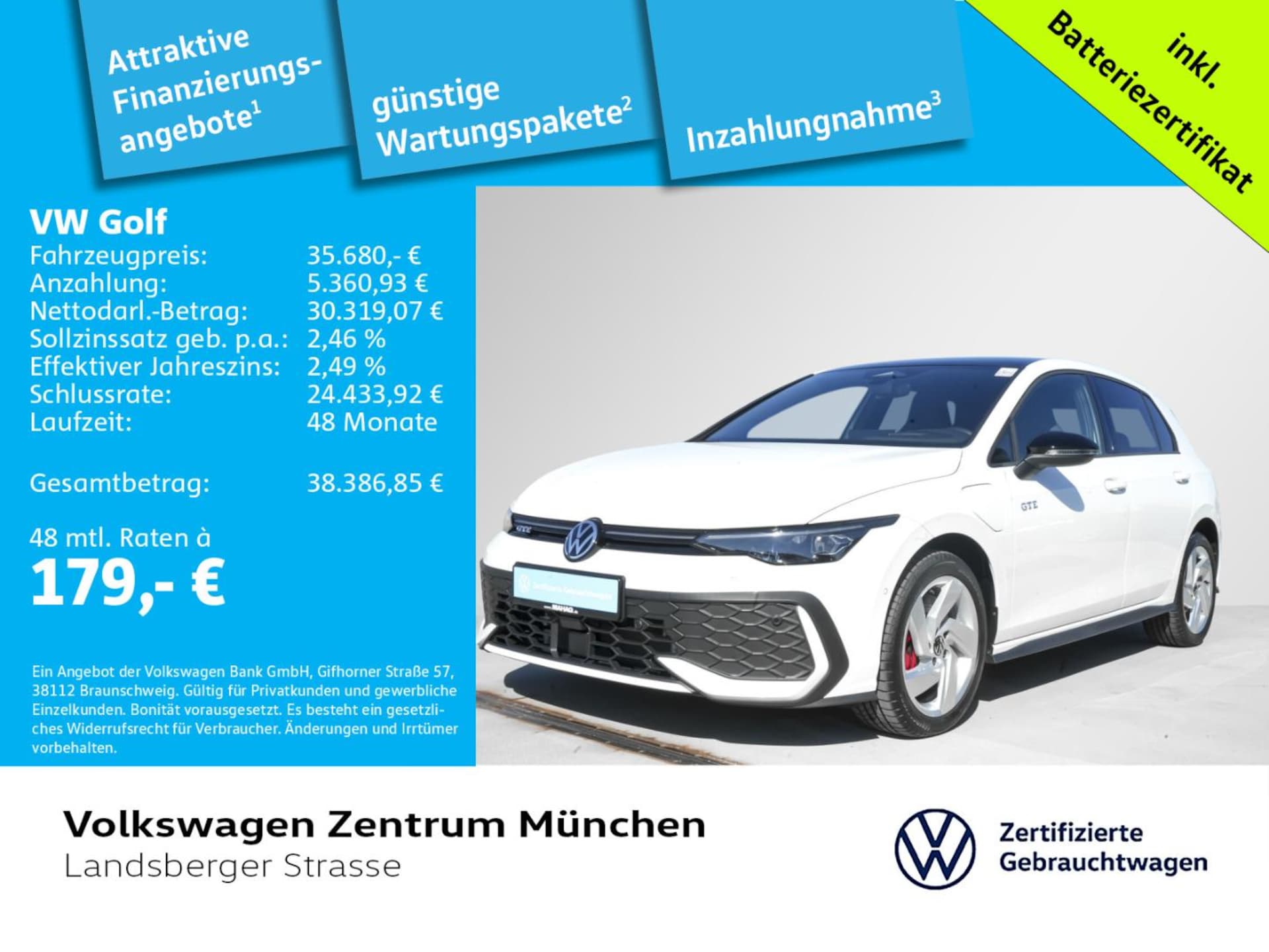 Volkswagen Golf GTE