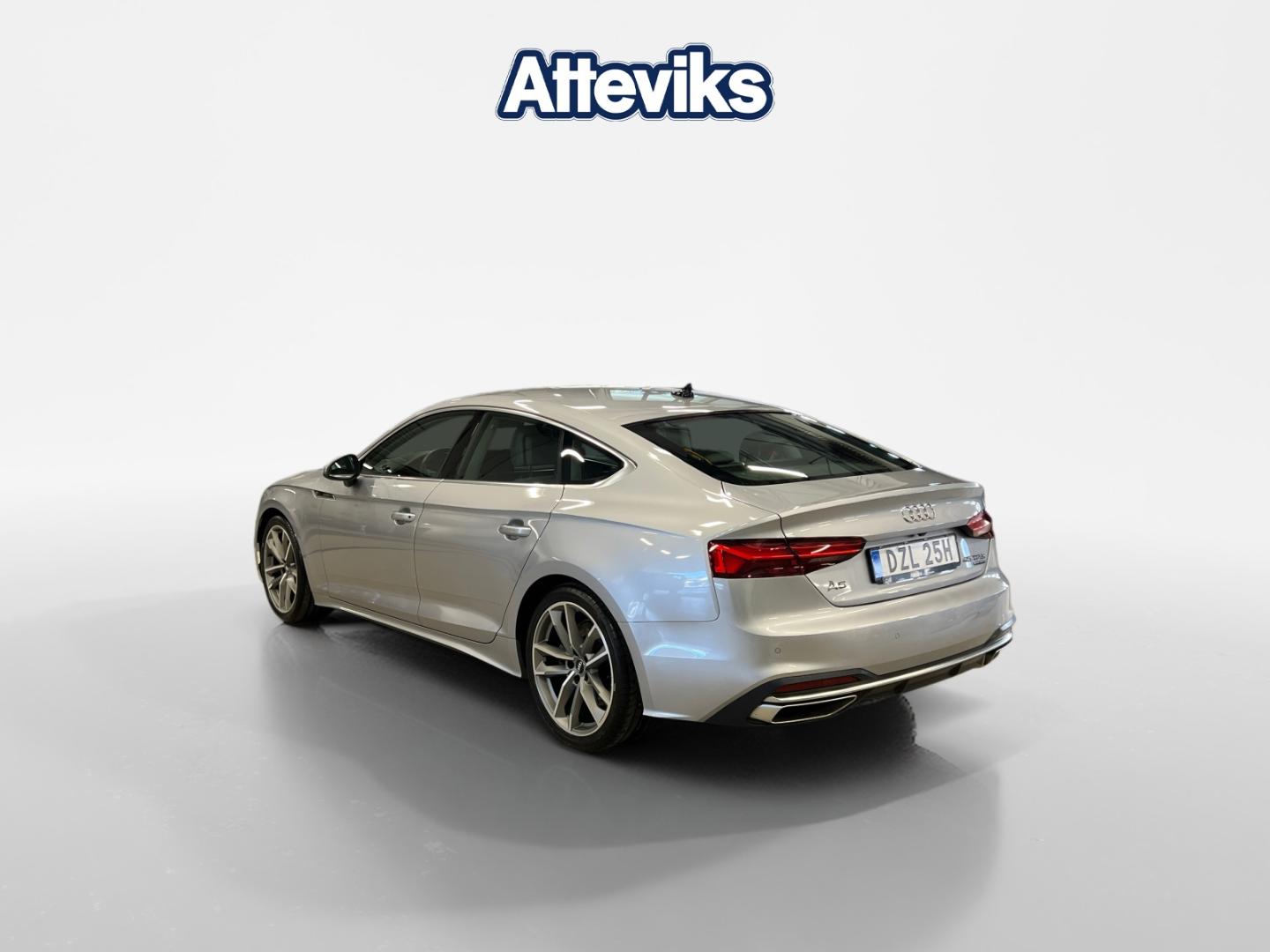 Bild som visar&nbsp;Audi A5 Sportback&nbsp;A5 Sportback 45 TFSI quattro Proline advanced 265 hk S tronic - för mer information kontakta din Audi Partner