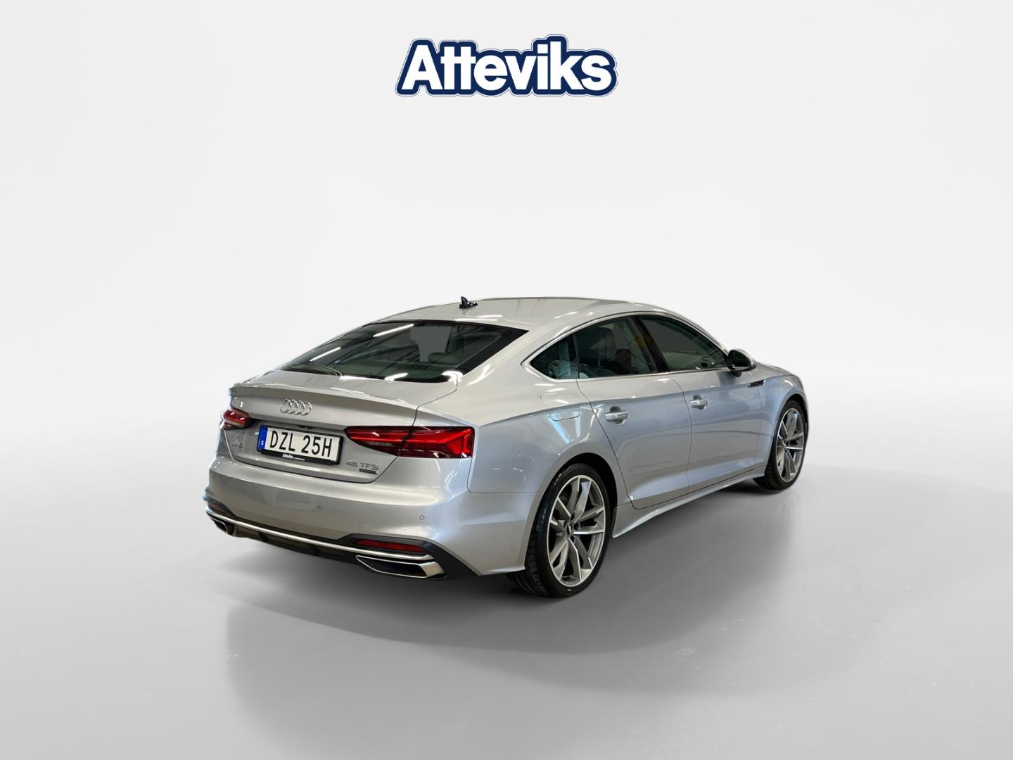 Bild som visar&nbsp;Audi A5 Sportback&nbsp;A5 Sportback 45 TFSI quattro Proline advanced 265 hk S tronic - för mer information kontakta din Audi Partner