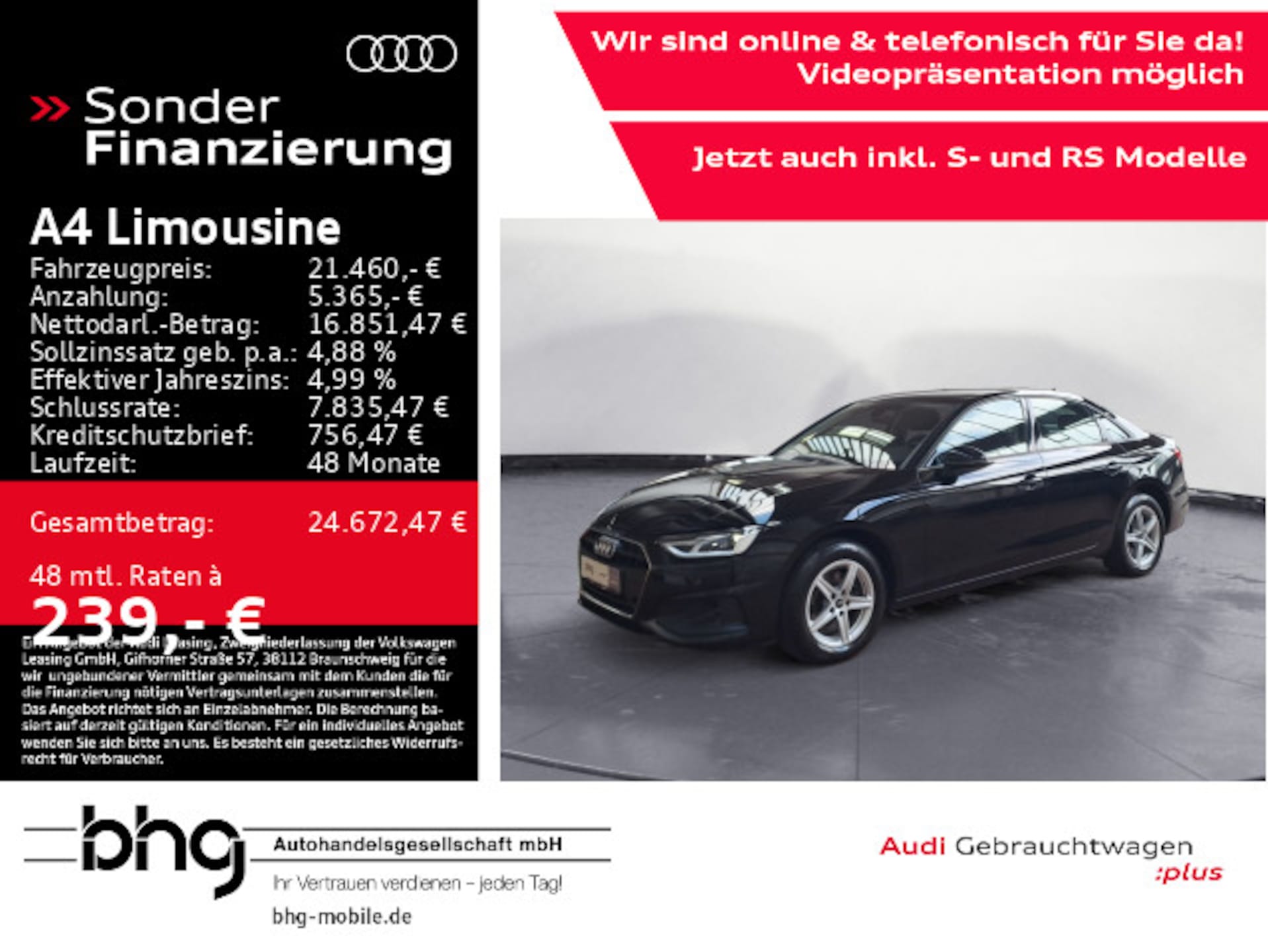 Audi A4 Limousine