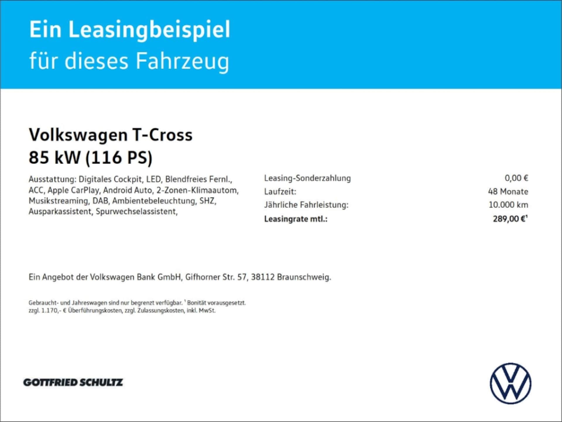 Volkswagen T-Cross Life