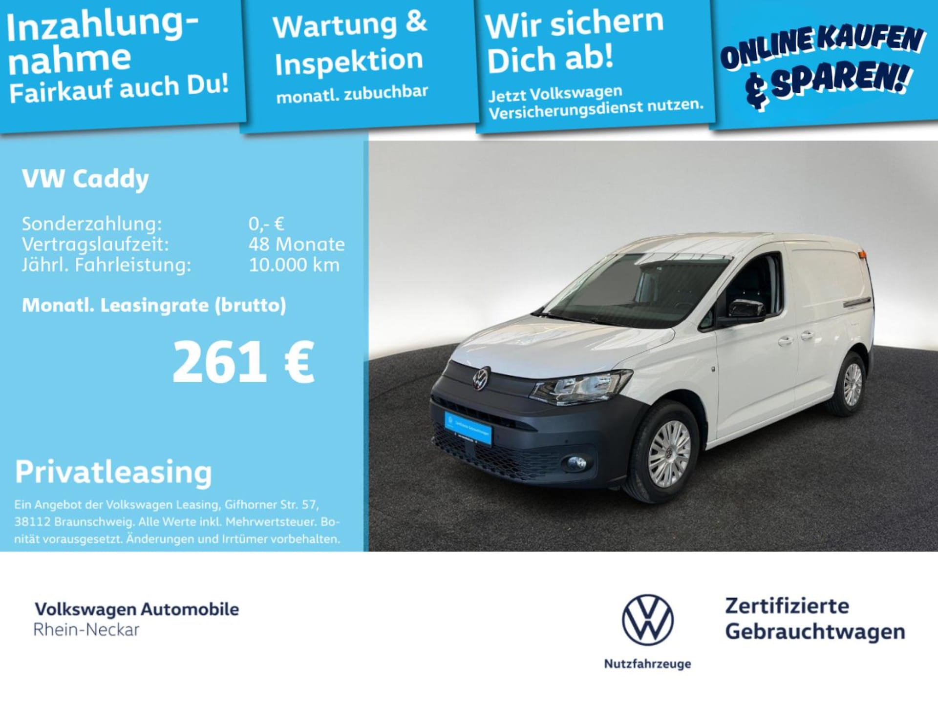 Volkswagen Caddy Cargo EcoProfi