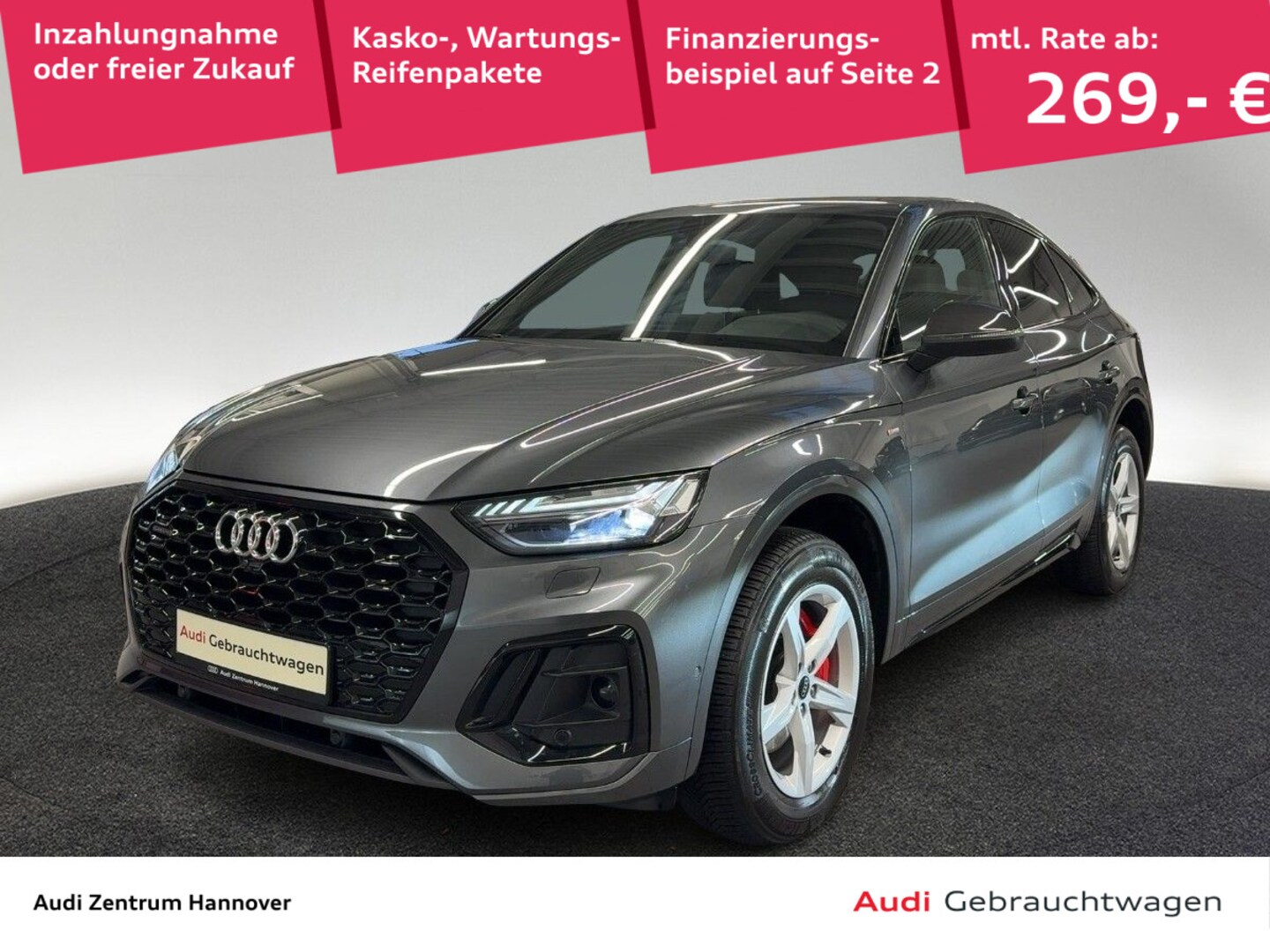 Bild über Audi Q5 Sportback 40 TDI quattro S tronic - für weitere Informationen kontaktieren Sie den Audi Partner
