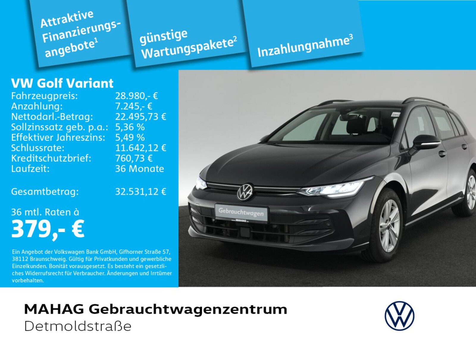 Volkswagen Golf Variant – Bild 2