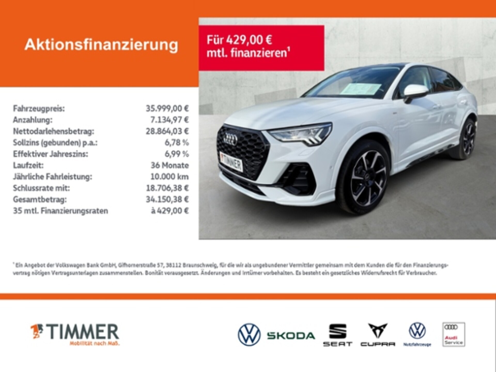 Audi Q3 Sportback S line