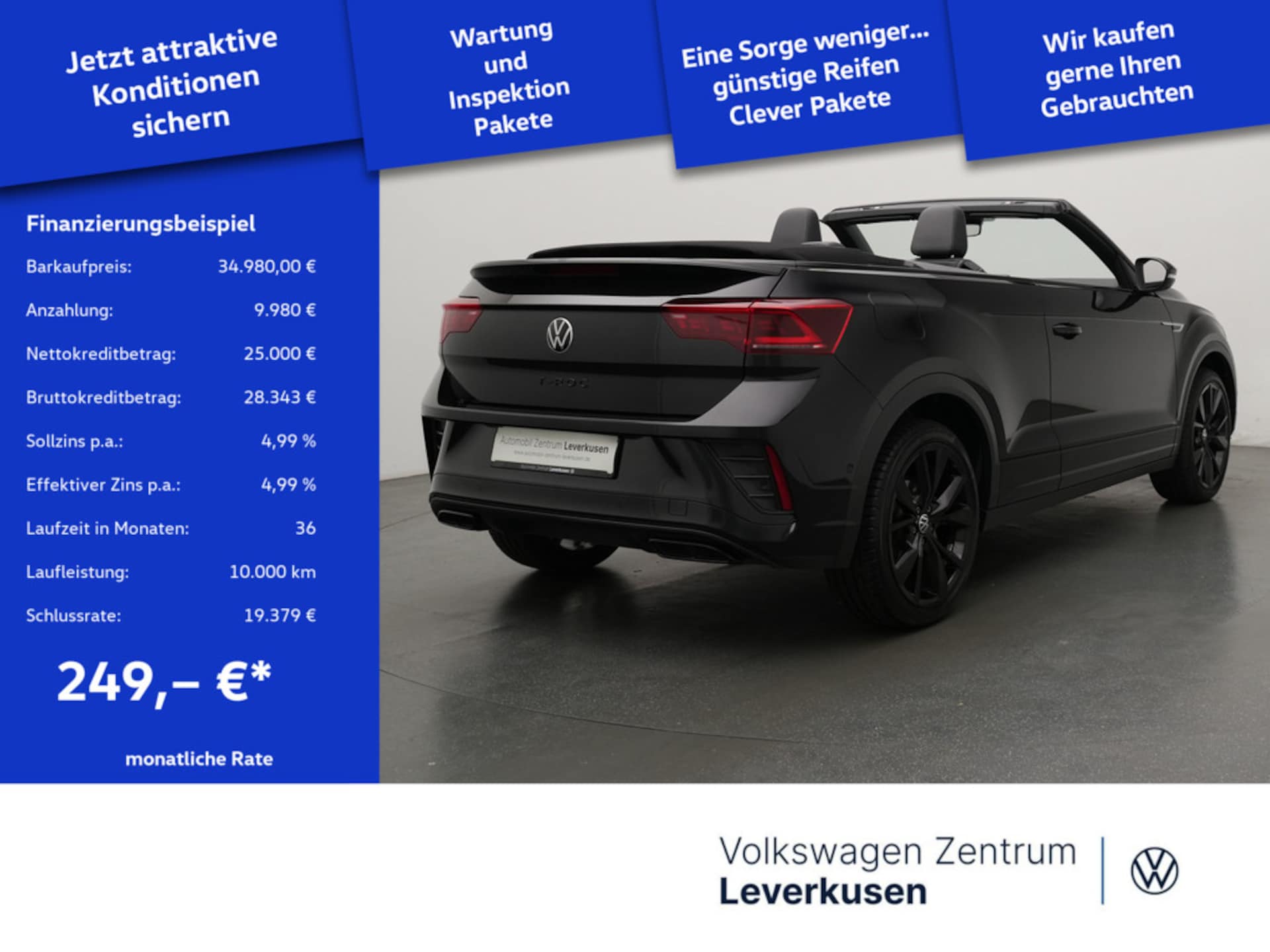 Volkswagen T-Roc Cabriolet R-Line