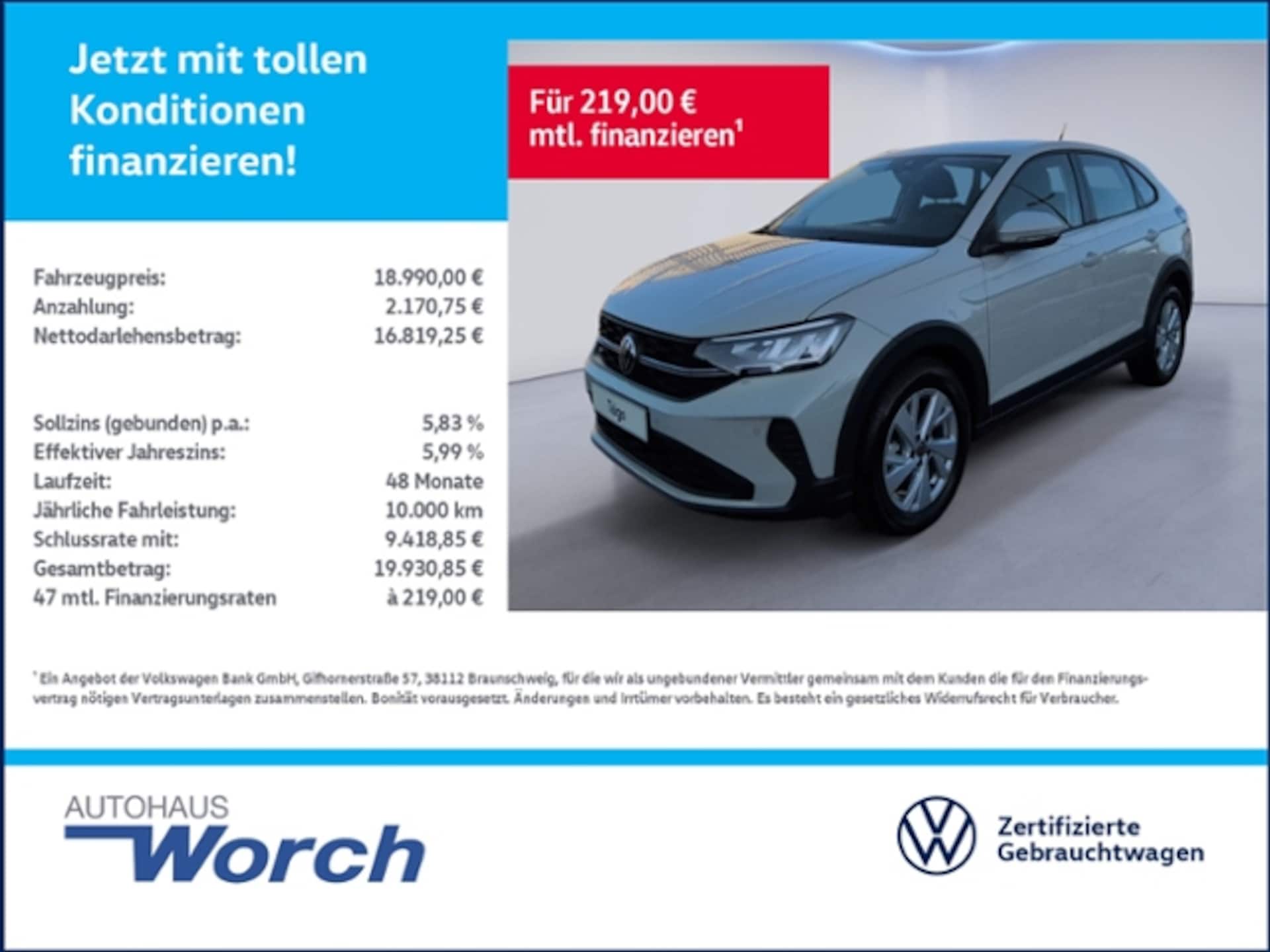 Volkswagen Taigo Basis-Modell
