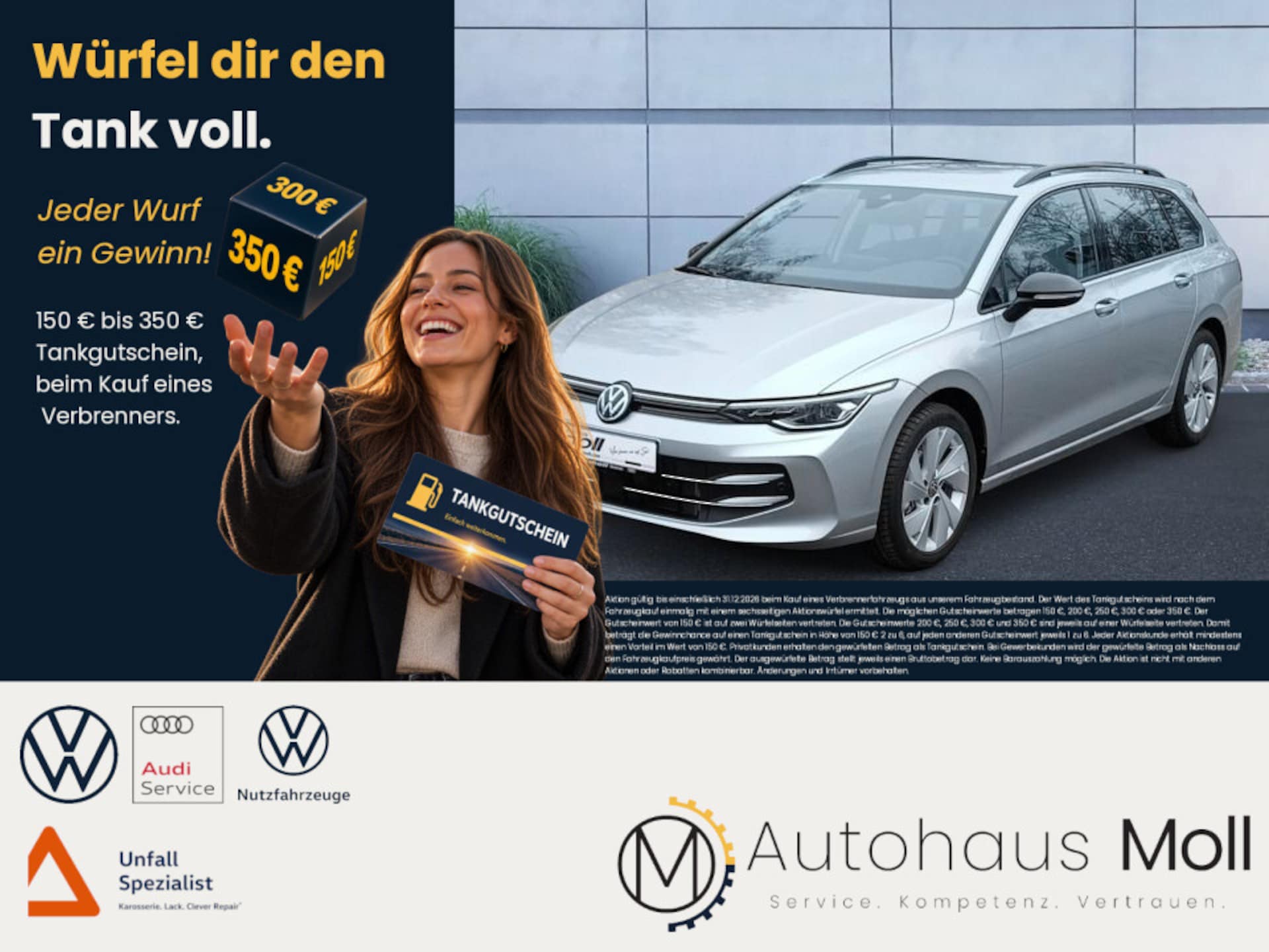 Volkswagen Golf Variant — Volkswagen Golf Variant Golf Variant GOAL 1.5eTSI DSG AHK, el. Heckklappe, Navi