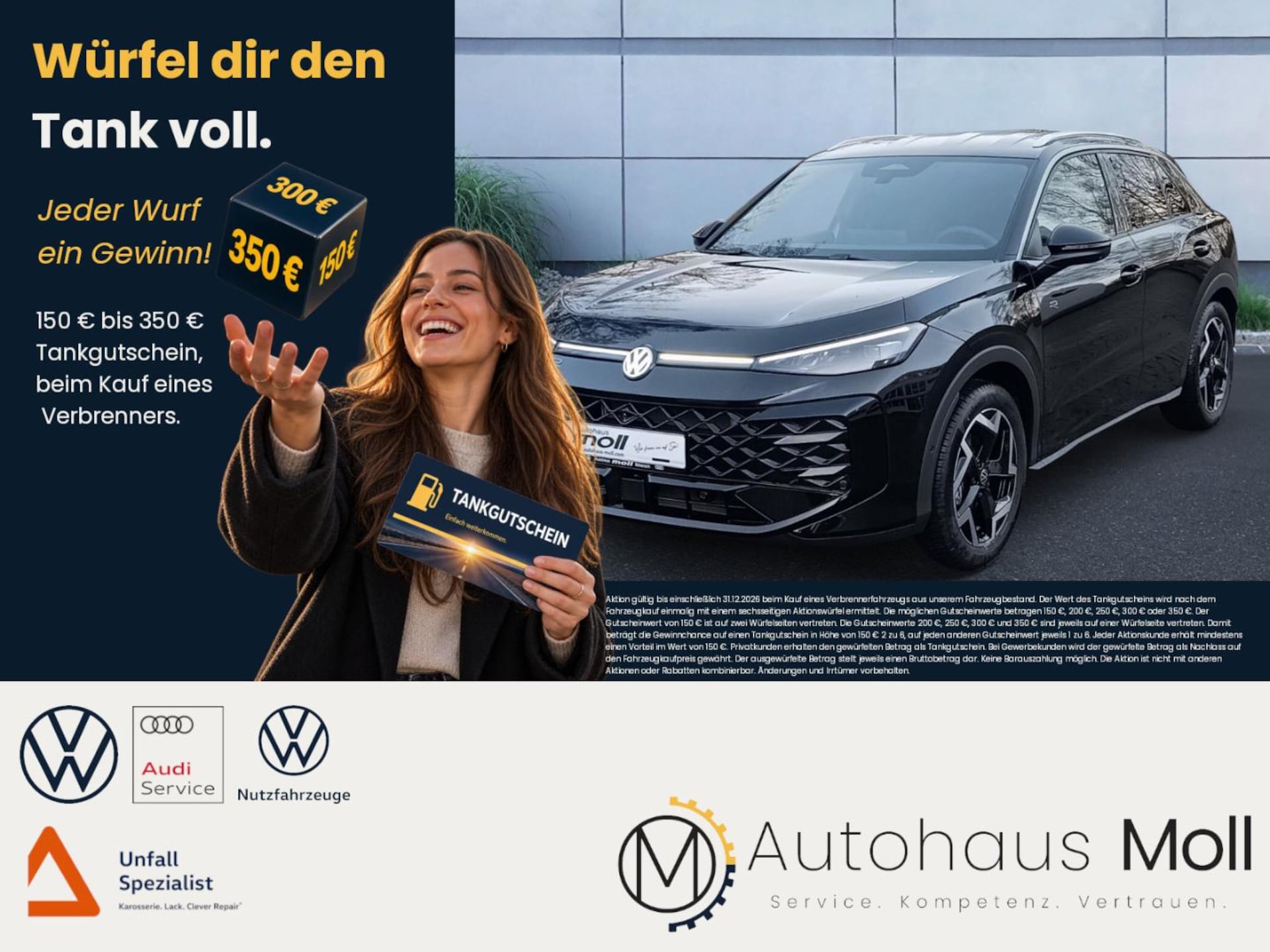 Volkswagen T-Roc — Volkswagen T-Roc T-Roc R-Line 1.5 eTSI 150 PS DSG, AHK, Navi