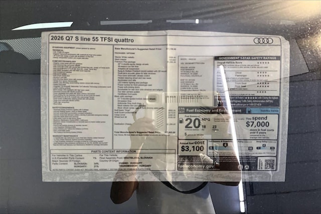 2026 Audi Q7 S Line Premium Plus - Photo 19