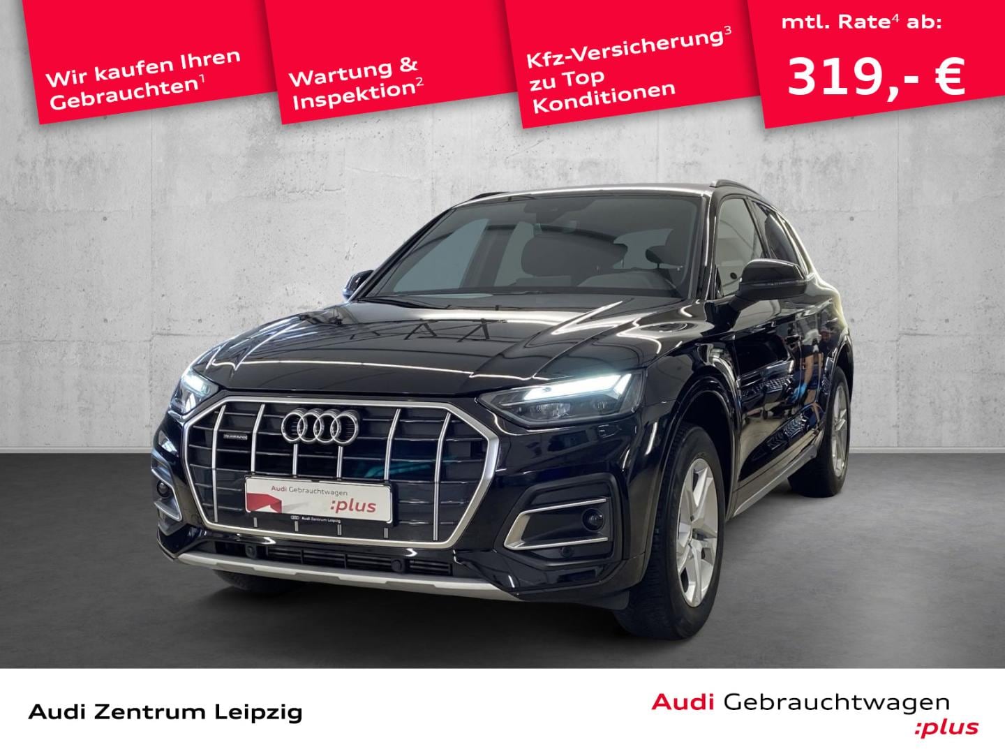 Bild über Audi Q5 40 TFSI quattro S tronic - für weitere Informationen kontaktieren Sie den Audi Partner