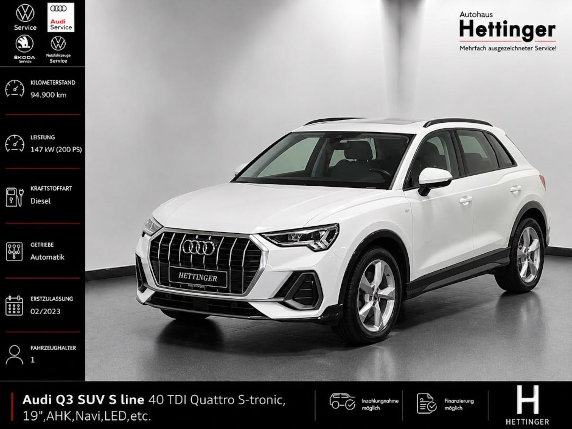 Audi Q3 SUV S line