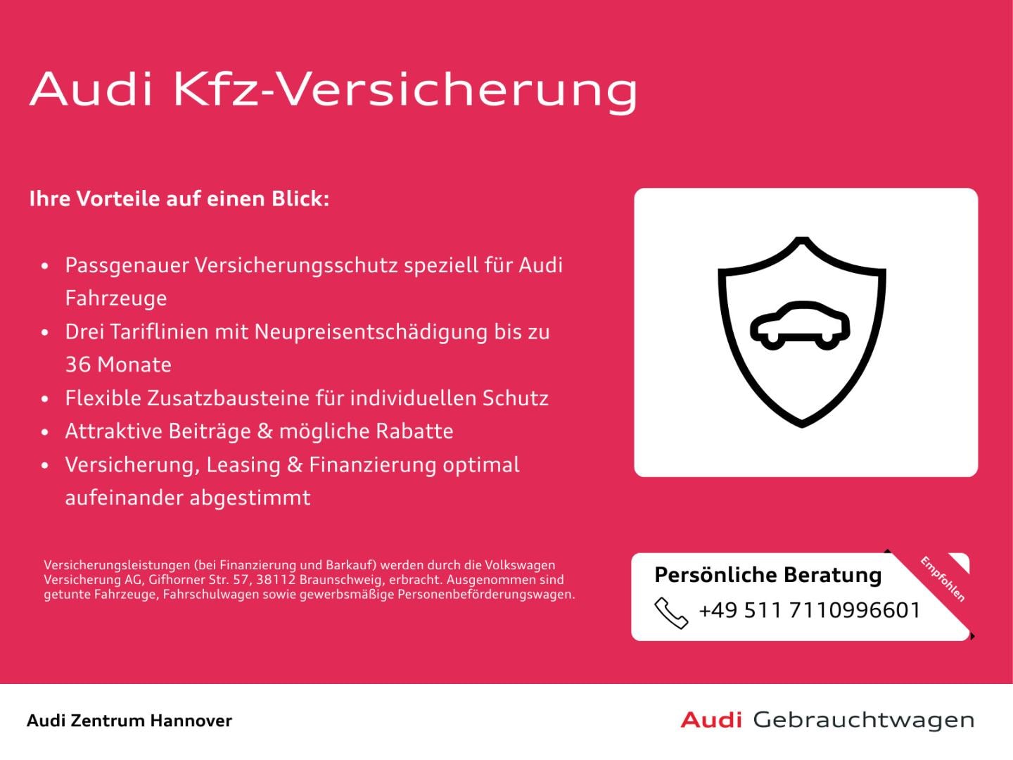 Bild über - für weitere Informationen kontaktieren Sie den Audi Partner
