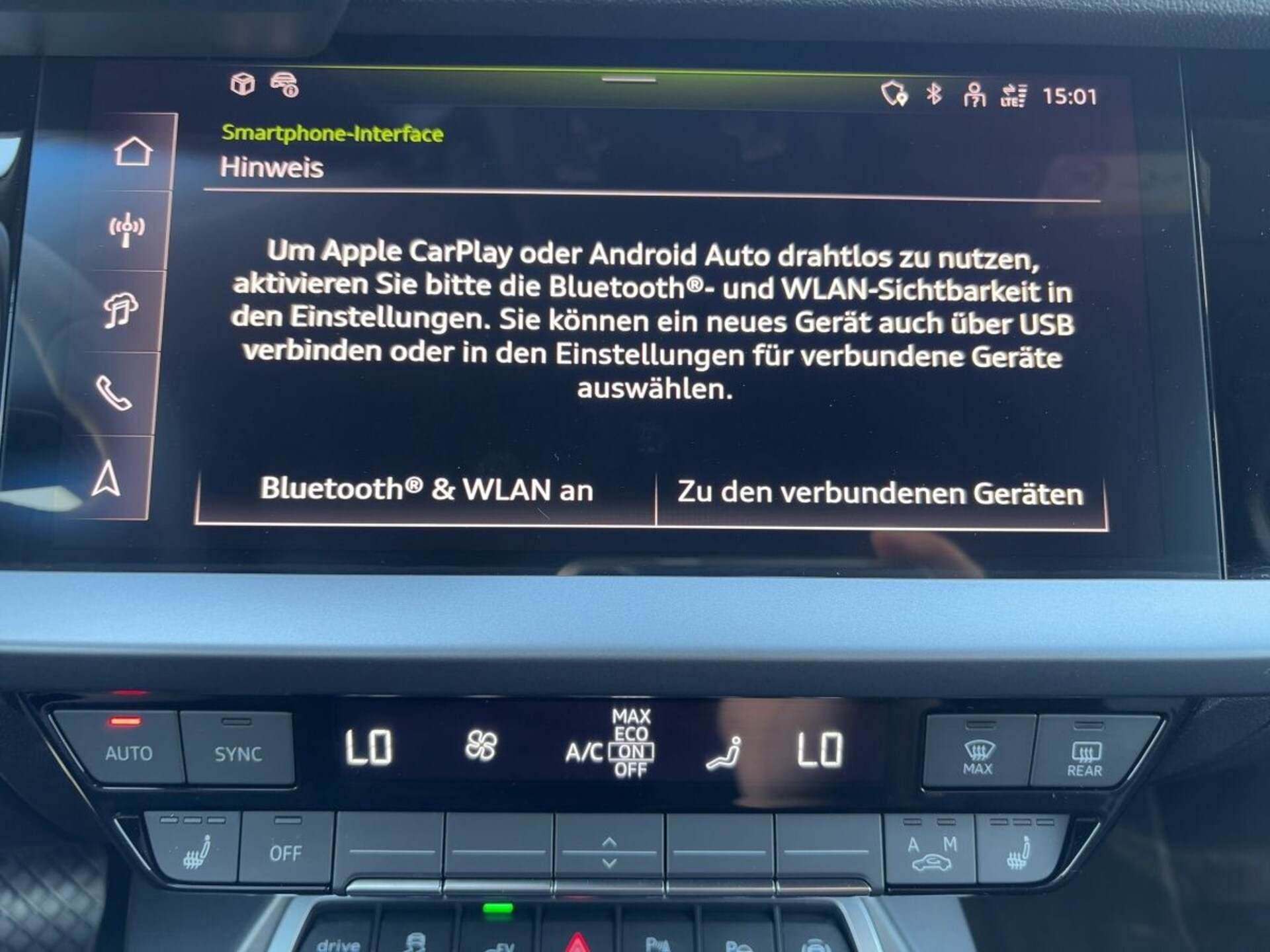 Audi A3 Sportback TFSI e S line