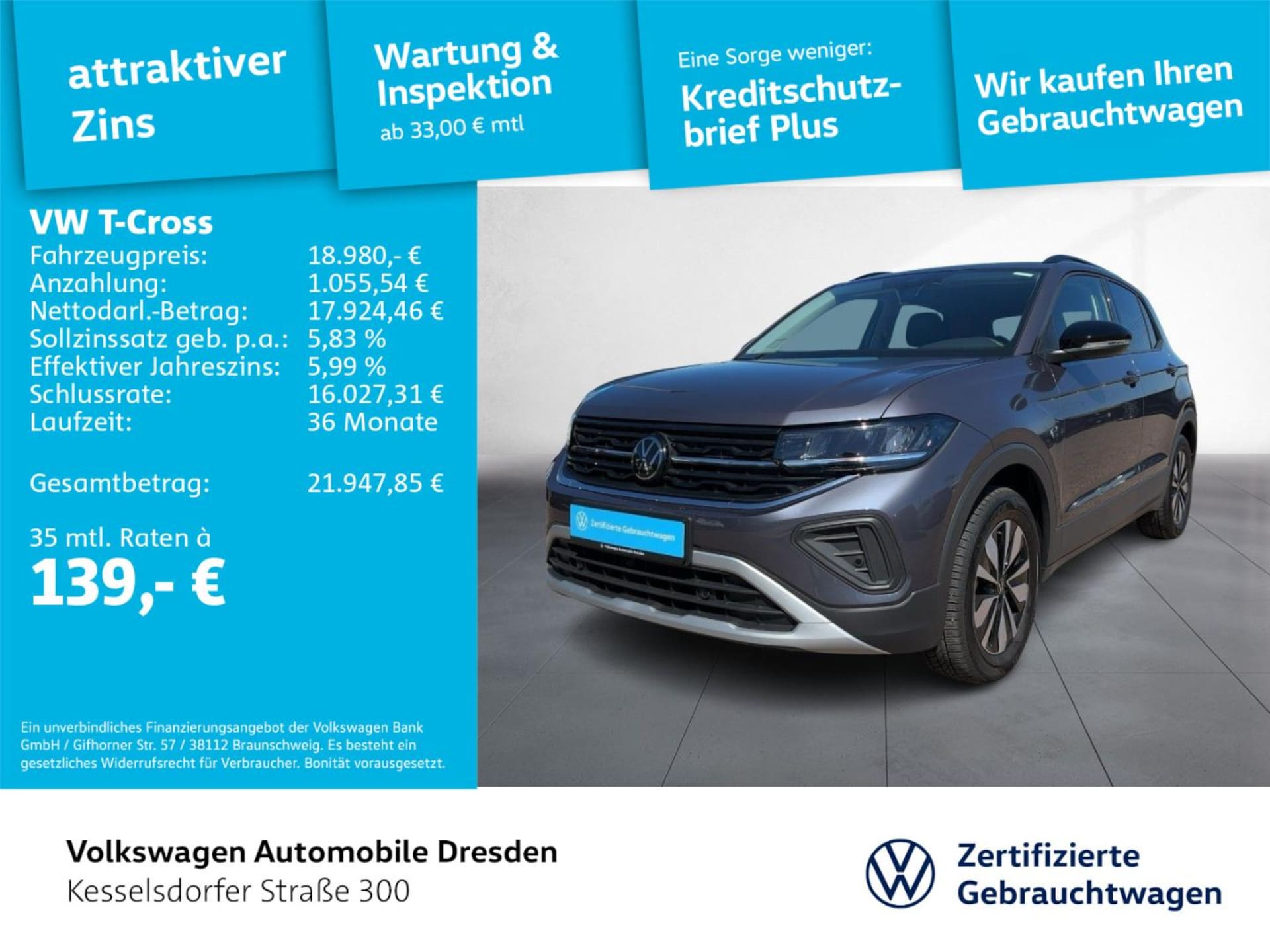 Volkswagen T-Cross Life