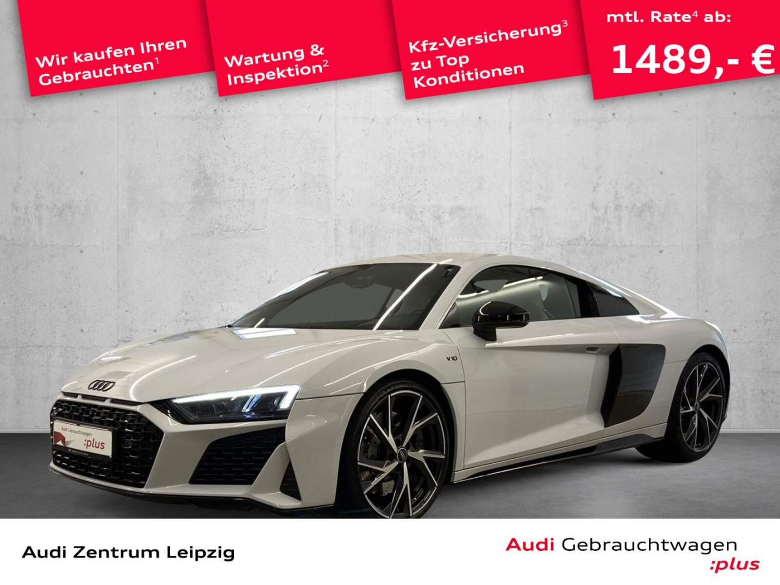 Audi R8 Coupé V10 performance RWD