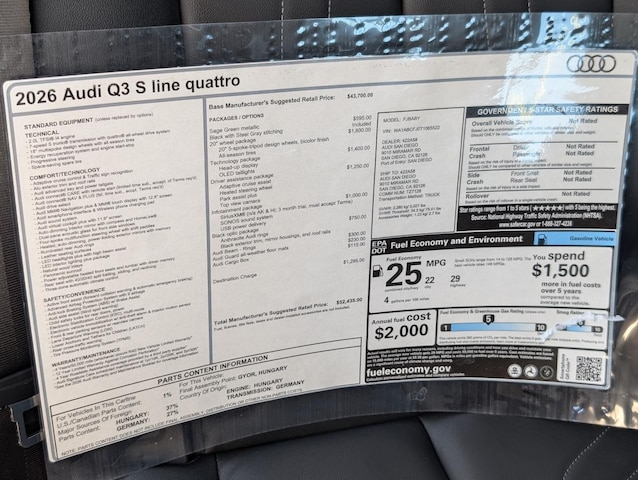 2026 Audi Q3 SUV