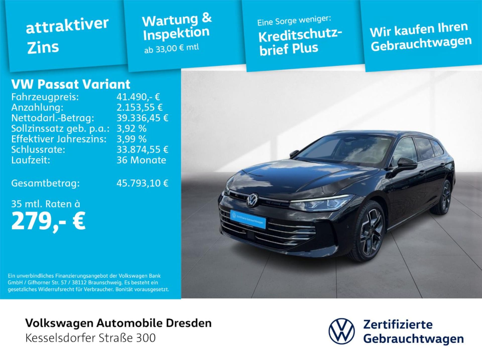 Volkswagen Passat Elegance