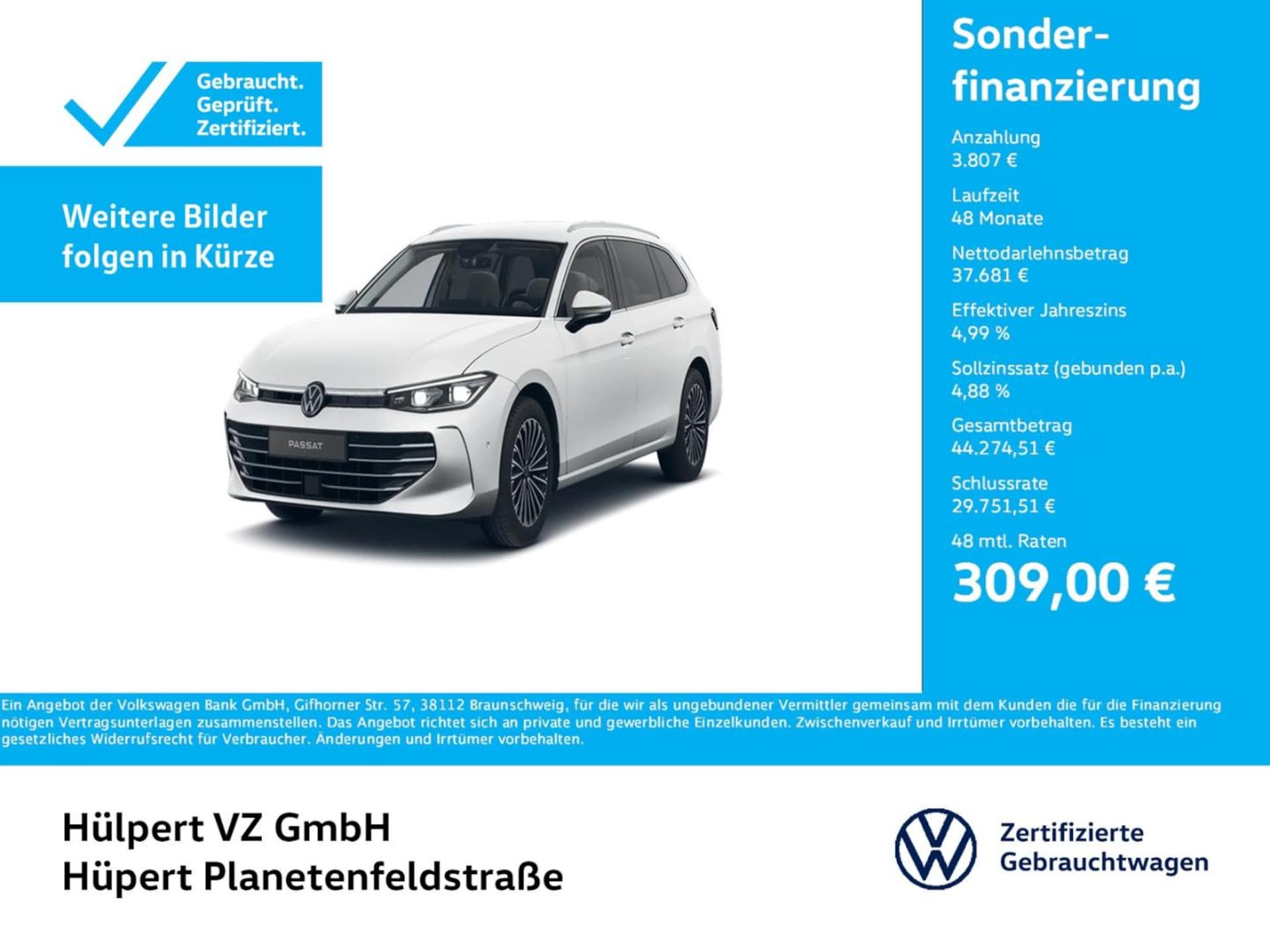 Volkswagen Passat Elegance