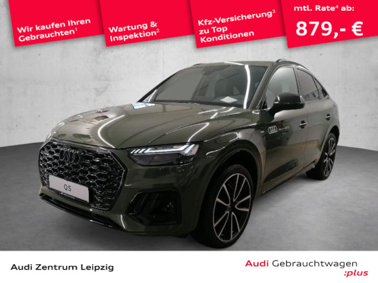 Bild über Audi Q5 Sportback TFSI e S line business 50 TFSI e quattro S tronic - für weitere Informationen kontaktieren Sie den Audi Partner